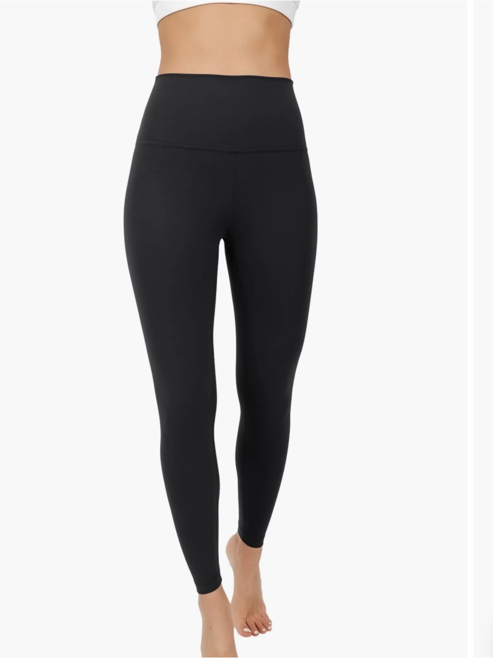 90 Degree By Reflex High-Waist Black Leggings